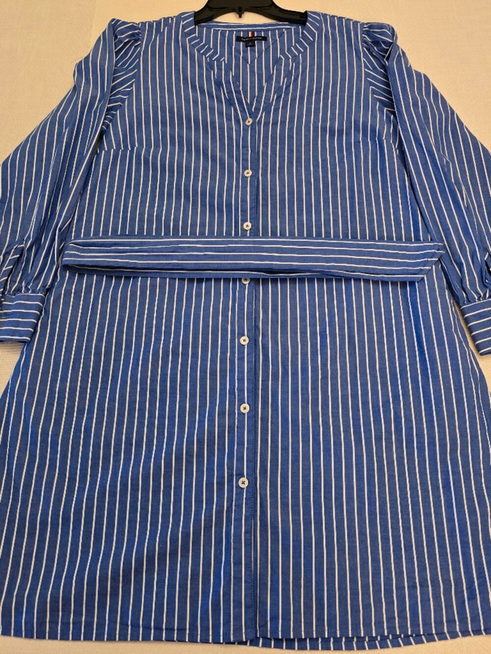 Resortcore Tommy Hilfiger striped shirt dress